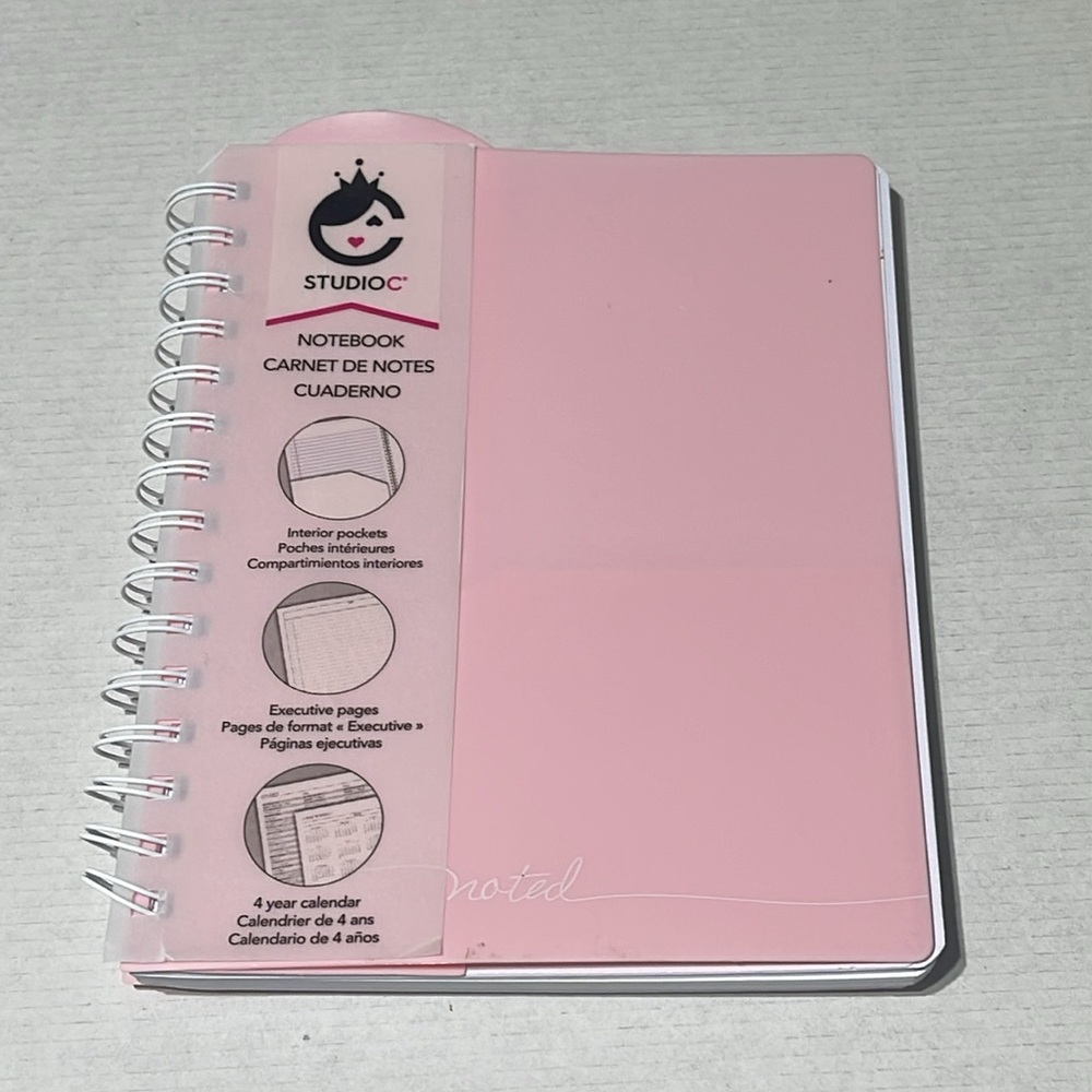 Carolina Pad Studio C planner notebook Soft Powder Pink